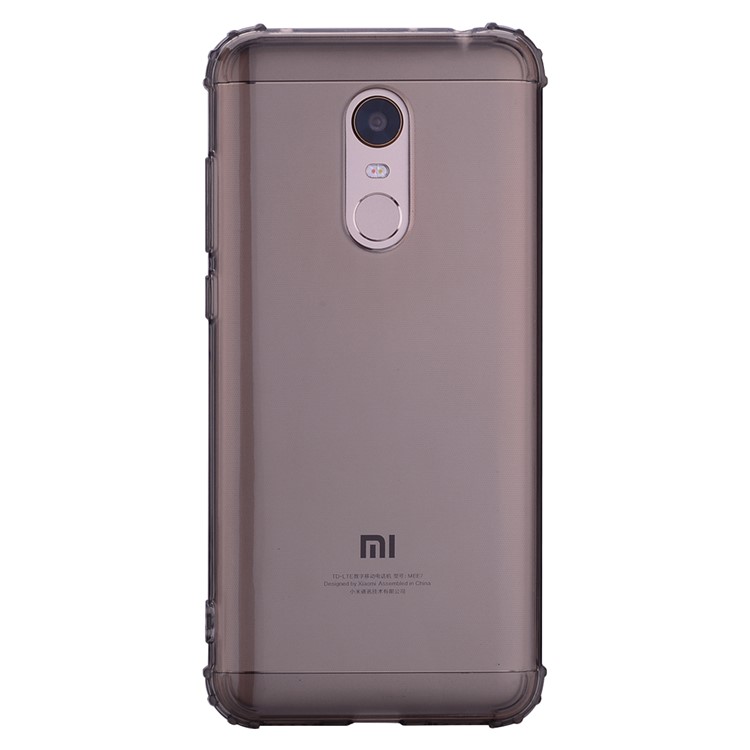 Shock-absorption TPU Protection Mobile Phone Case for Xiaomi Redmi 5 - Grey-2