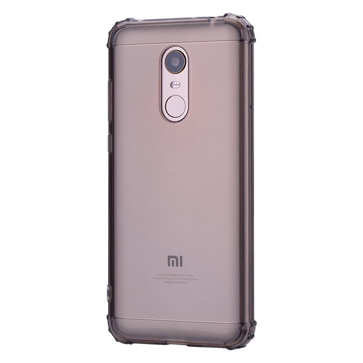 Shock-absorption TPU Protection Mobile Phone Case for Xiaomi Redmi 5 - Grey-3