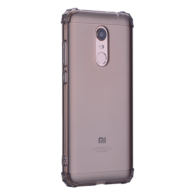 Shock-absorption TPU Protection Mobile Phone Case for Xiaomi Redmi 5 - Grey-4