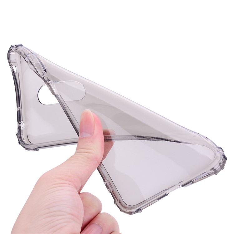 Shock-absorption TPU Protection Mobile Phone Case for Xiaomi Redmi 5 - Grey-5