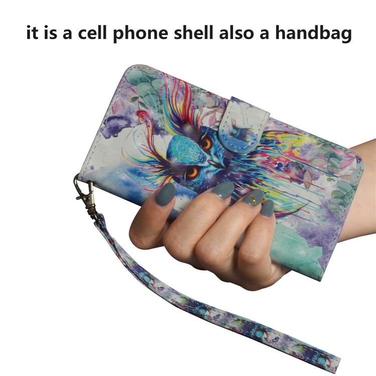 Pattern Printing Wallet Leather Stand Cover for Xiaomi Redmi S2 / Y2 - Bird Pattern-7