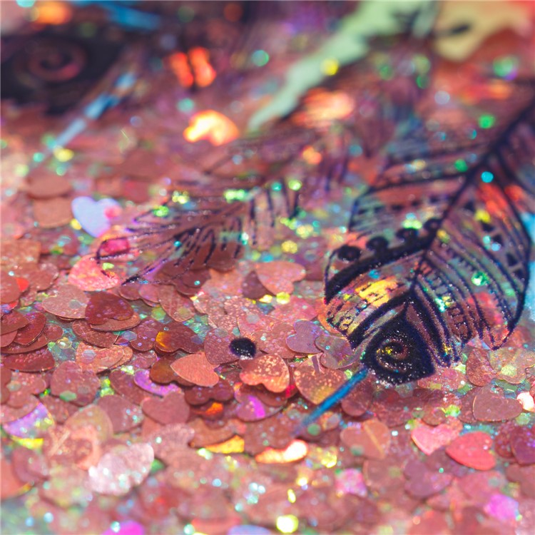 Pattern Printing Dynamic Glitter Powder Sequins TPU Shockproof Case for Xiaomi Redmi 5 - Dream Catcher-10