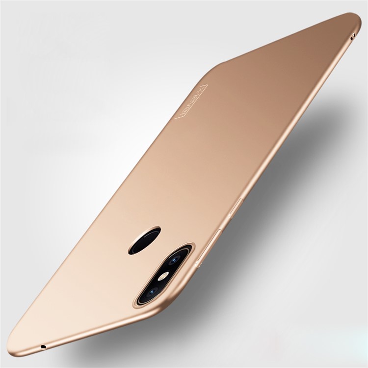 X-LEVEL Ultra-thin Frosted TPU Phone Case for Xiaomi Mi Mix 2s - Gold-1