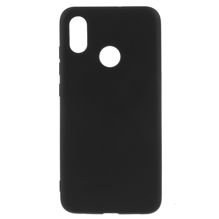 Matte Anti-fingerprint TPU Phone Case for Xiaomi Mi 8 (6.21-inch) - Black-1