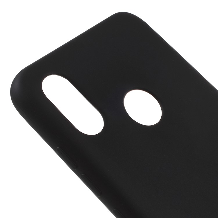 Matte Anti-fingerprint TPU Phone Case for Xiaomi Mi 8 (6.21-inch) - Black-4
