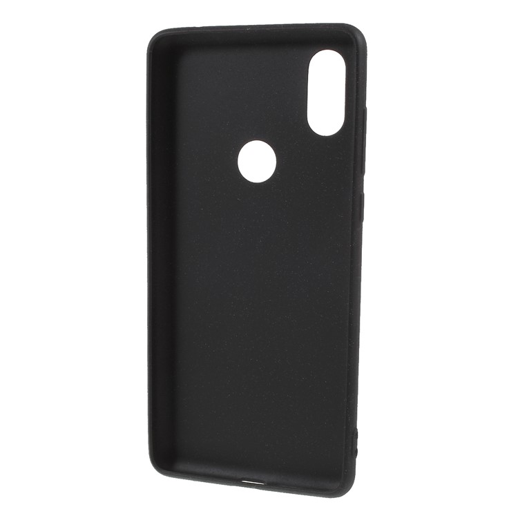 For Xiaomi Mi Mix 2s Double-sided Matte TPU Mobile Phone Cover - Black-3