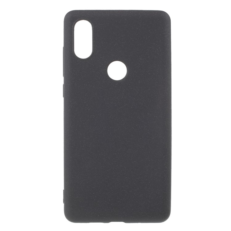 For Xiaomi Mi Mix 2s Double-sided Frosted TPU Phone Cover - Grey-1
