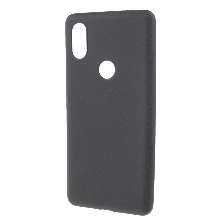 For Xiaomi Mi Mix 2s Double-sided Frosted TPU Phone Cover - Grey-2