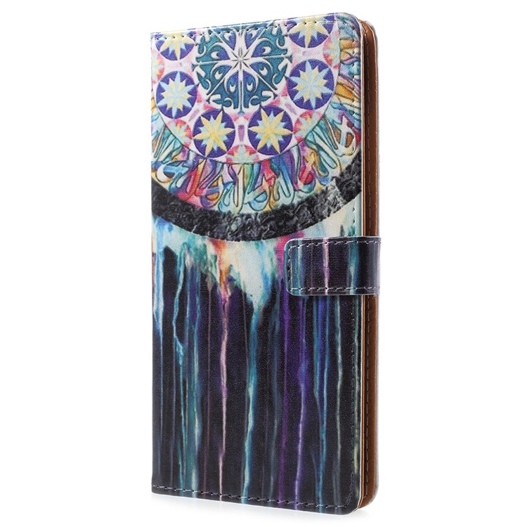 Pattern Printing PU Leather Phone Accessory Casing for Xiaomi Mi 8 (6.21-inch) - Dream Catcher-2
