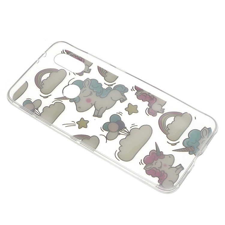 Pattern Printing Soft TPU Mobile Casing for Xiaomi Mi A2 / Mi 6X - Unicorn-3