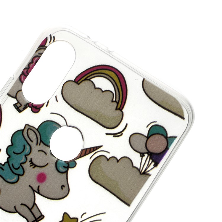 Pattern Printing Soft TPU Mobile Casing for Xiaomi Mi A2 / Mi 6X - Unicorn-4