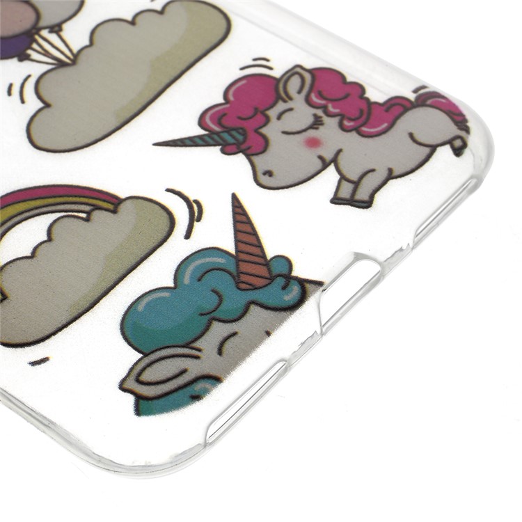 Pattern Printing Soft TPU Mobile Casing for Xiaomi Mi A2 / Mi 6X - Unicorn-5