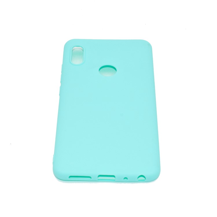 Solid Color Matte TPU Back Case Accessory for Xiaomi Redmi Note 5 Pro (Dual Camera) / Redmi Note 5 - Cyan-5