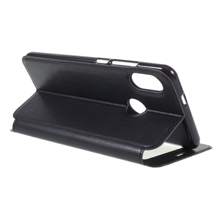 ROAR Noble Leather Stand View Window Cover for Xiaomi Redmi Note 5 Pro (Dual Camera) / Redmi Note 5 (China) - Dark Blue-5