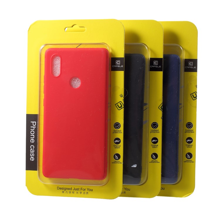 CAFELE Frosted TPU Case for Xiaomi Mi 8 SE (5.88-inch) - Red-4