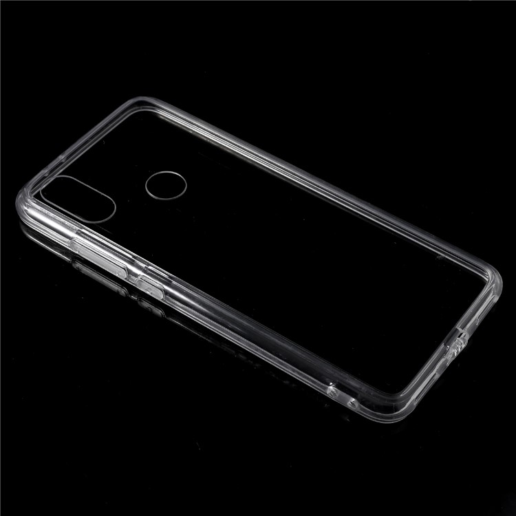 Crystal Clear Acrylic+ TPU Hybrid Back Case for Xiaomi Mi 6X - Transparent-3