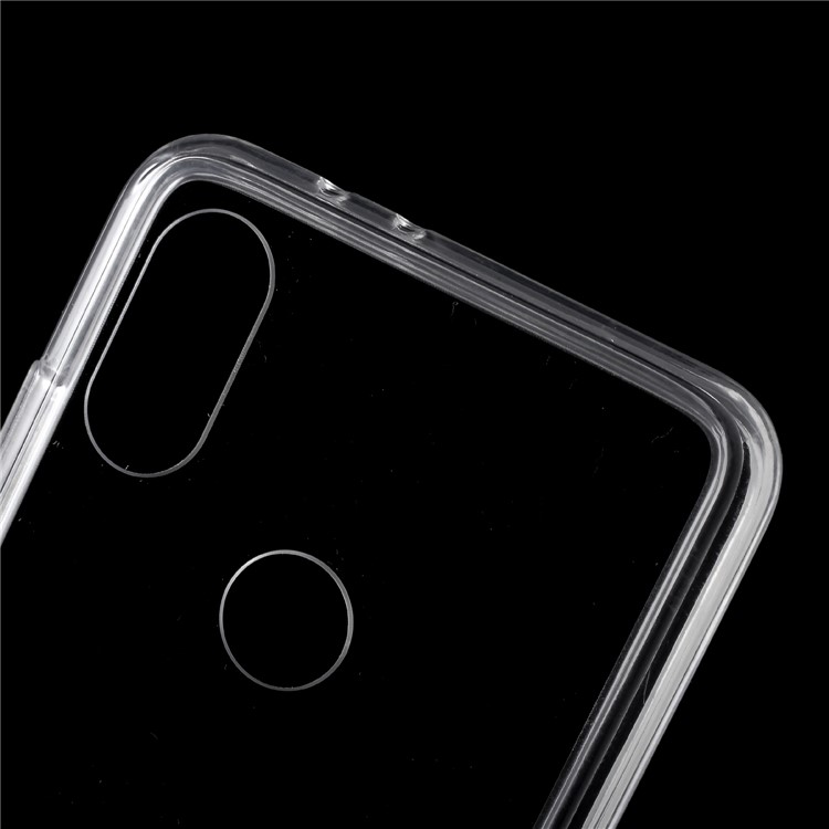 Crystal Clear Acrylic+ TPU Hybrid Back Case for Xiaomi Mi 6X - Transparent-4