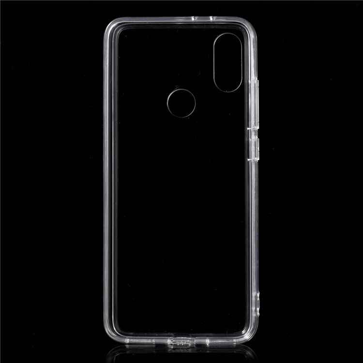 Crystal Clear Acrylic+ TPU Hybrid Back Case for Xiaomi Mi 6X - Transparent-5