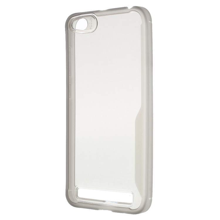Shock Absorption Soft TPU Phone Casing for Xiaomi Redmi 5A - Grey-2