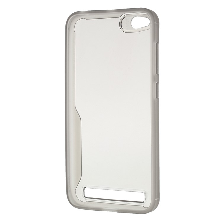 Shock Absorption Soft TPU Phone Casing for Xiaomi Redmi 5A - Grey-3