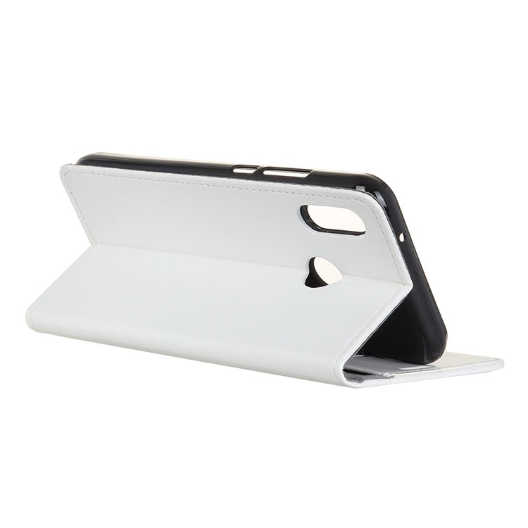 Crazy Horse Texture Wallet Stand Leather Mobile Cover for Xiaomi Mi A2 Lite / Redmi 6 Pro - White-5