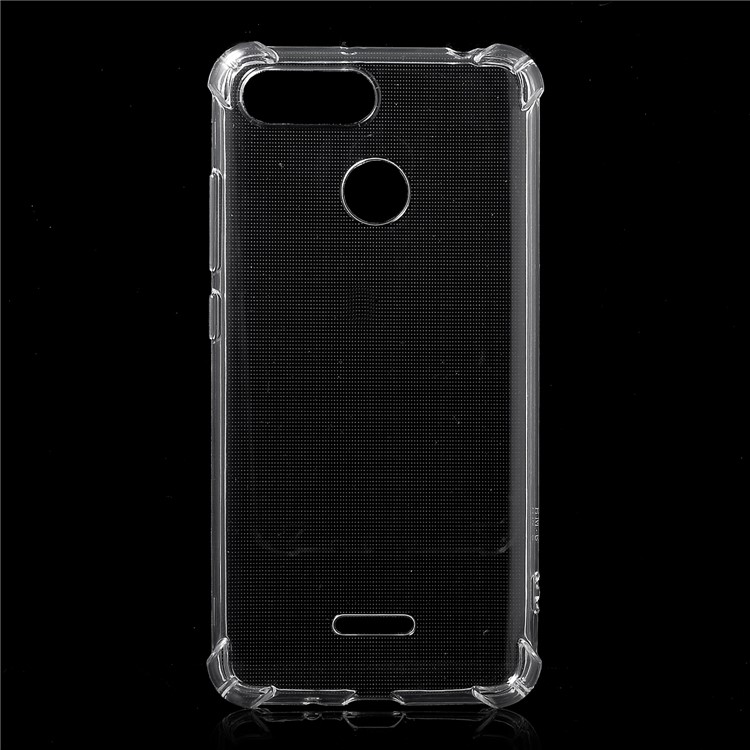 Shell Trasparente Anti-drop In TPU Per Xiaomi Redmi 6 (doppia Fotocamera: 12MP + 5MP)-1