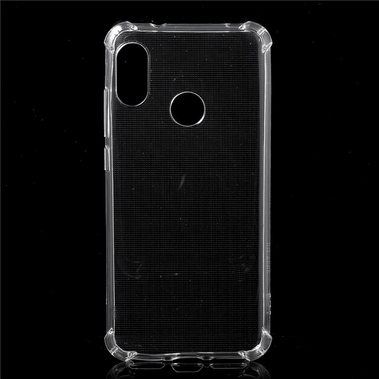 Clear Anti-drop TPU Flexible Shell for Xiaomi Mi A2 Lite / Redmi 6 Pro-1