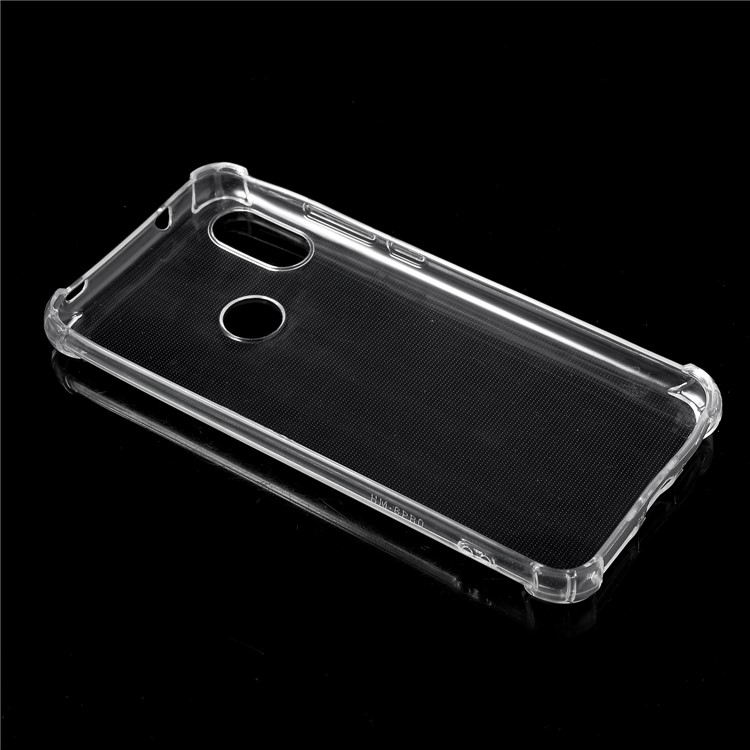 Clear Anti-drop TPU Shell Flexível Para Xiaomi Mi A2 Lite / Redmi 6 Pro-3