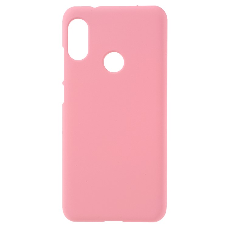Glossy Plastic Protection Cell Phone Shell for Xiaomi Mi A2 Lite / Redmi 6 Pro - Pink-1
