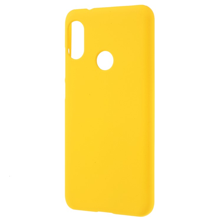 Glossy Hard PC Back Phone Case Cover for Xiaomi Mi A2 Lite / Redmi 6 Pro - Yellow-2