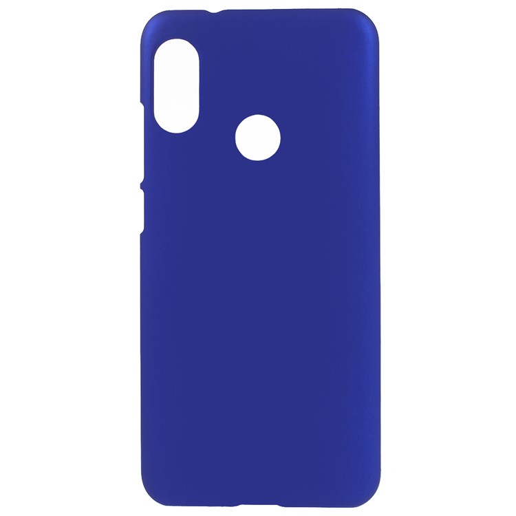 Glossy Hard PC Protector Case for Xiaomi Mi A2 Lite / Redmi 6 Pro - Dark Blue-1