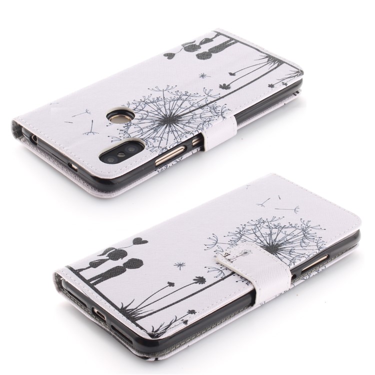 Pattern Printing Stand Wallet Leather Case Cover for Xiaomi Redmi S2 / Redmi Y2 - Dandelion Pattern-4