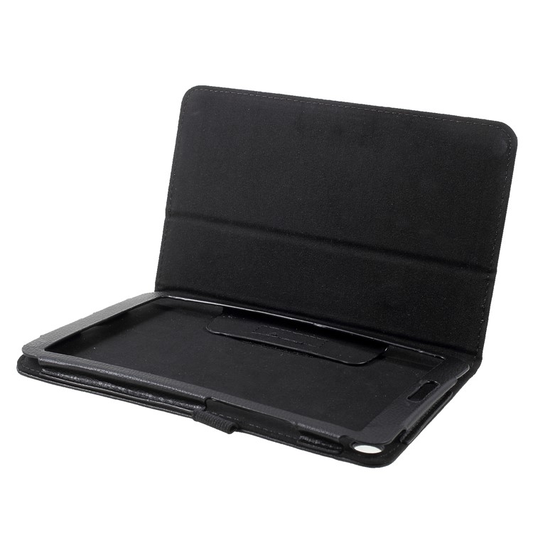 Litchi Texture PU Leather Stand Tablet Cover for Xiaomi Mi Pad 4 - Black-9