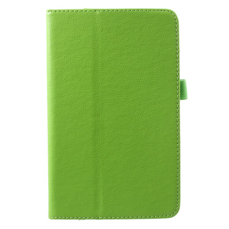 Litchi Grain Stand PU Leather Tablet Cover Accessory for Xiaomi Mi Pad 4 - Green-1