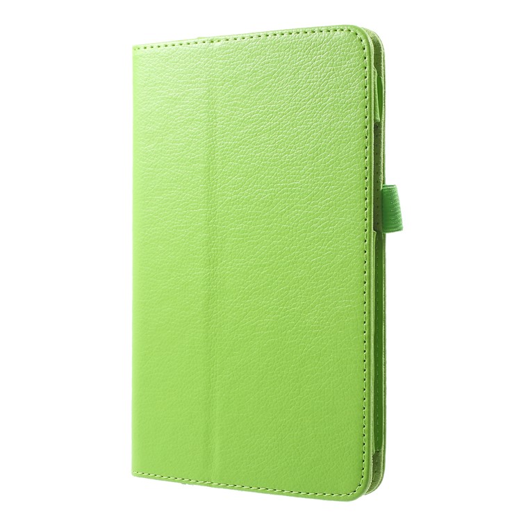 Litchi Grain Stand PU Leather Tablet Cover Accessory for Xiaomi Mi Pad 4 - Green-3