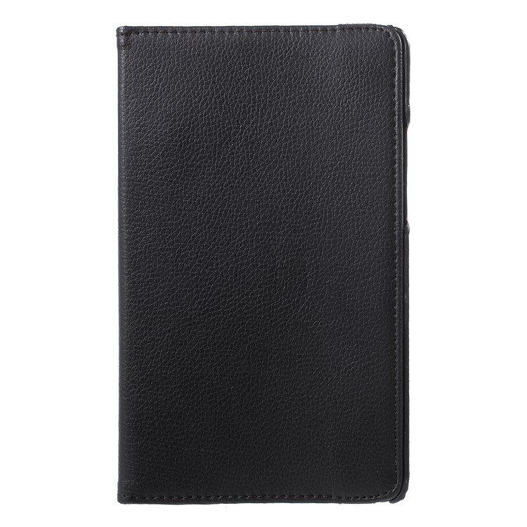 Litchi Grain 360 Degree Rotary Stand Leather Tablet Cover for Xiaomi Mi Pad 4 - Black-2