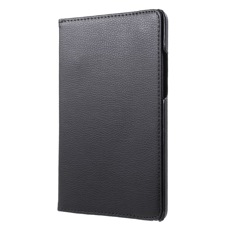 Litchi Grain 360 Degree Rotary Stand Leather Tablet Cover for Xiaomi Mi Pad 4 - Black-3