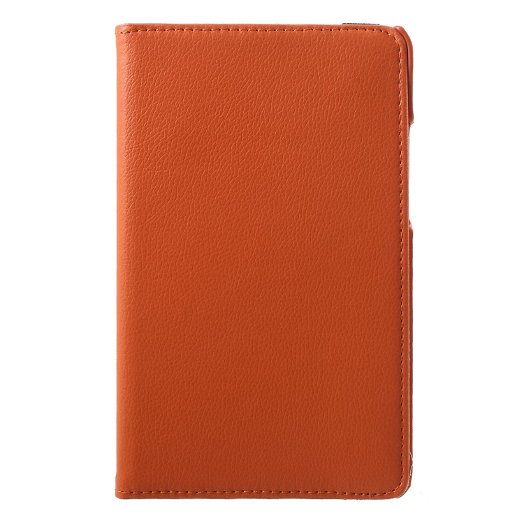 Litchi Grain 360 Degree Rotary Stand Leather Tablet Protective Case for Xiaomi Mi Pad 4 - Orange-2
