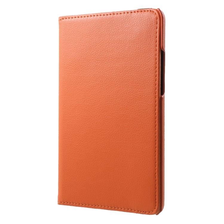 Litchi Grain 360 Degree Rotary Stand Leather Tablet Protective Case for Xiaomi Mi Pad 4 - Orange-3