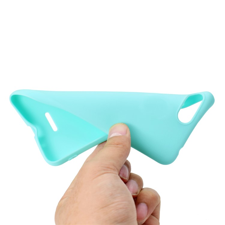 Soft Matte TPU Mobile Phone Case for Xiaomi Redmi 6A - Cyan-6