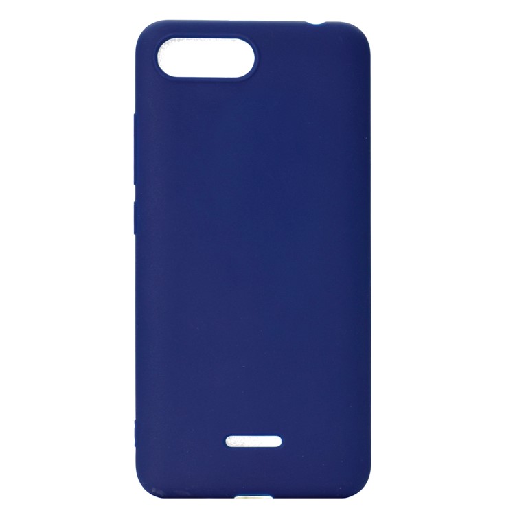 Soft Frosted Soft TPU Cell Phone Case for Xiaomi Redmi 6A - Blue-2