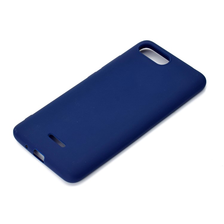 Soft Frosted Soft TPU Cell Phone Case for Xiaomi Redmi 6A - Blue-4