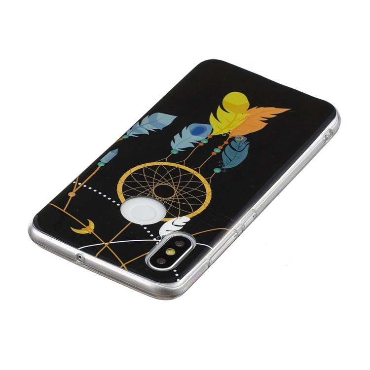 Luminous IMD Pattern Printing TPU Back Shell for Xiaomi Mi 8 (6.21-inch) - Dream Catcher-4