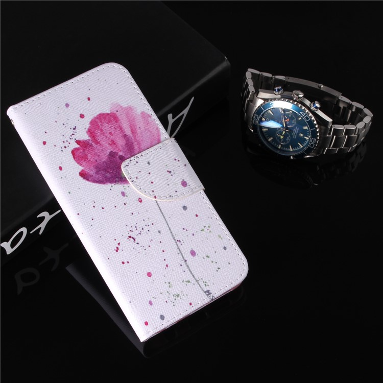 Pattern Printing Leather Wallet Phone Casing for Xiaomi Redmi Note 5 Pro (Dual Camera) / Redmi Note 5 (China) - Vivid Flower-9