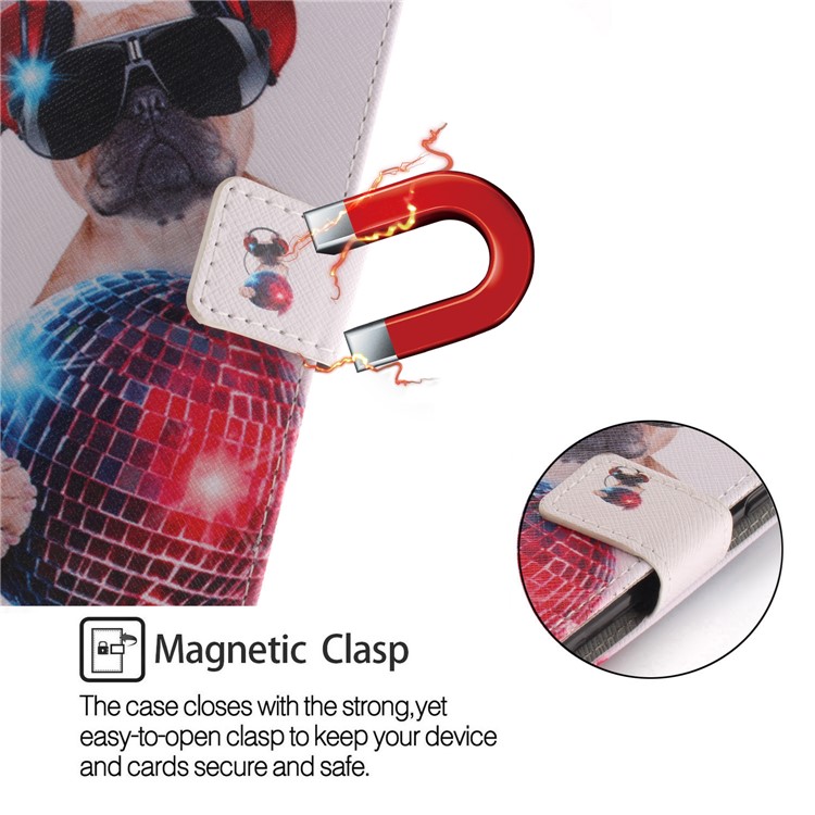 Pattern Printing Wallet Leather Flip Stand Shell for Xiaomi Redmi Note 5 Pro (Dual Camera) / Redmi Note 5 (China) - Cool Dog-6