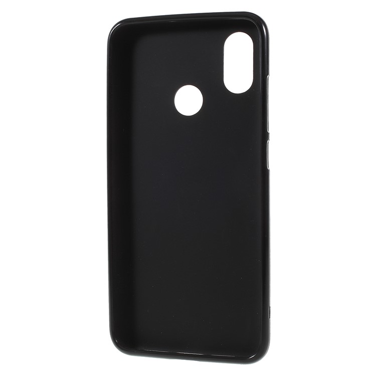 Double-sided Matte TPU Gel Back Phone Cover for Xiaomi Mi 8 (6.21-inch) - Black-3