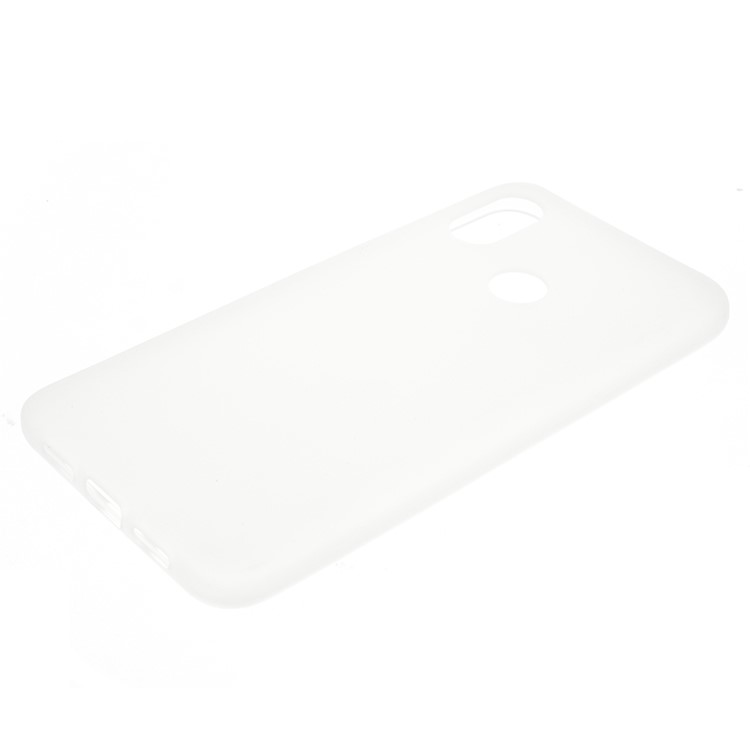 Double-sided Matte TPU Gel Back Phone Case for Xiaomi Mi 8 (6.21-inch) - White-2