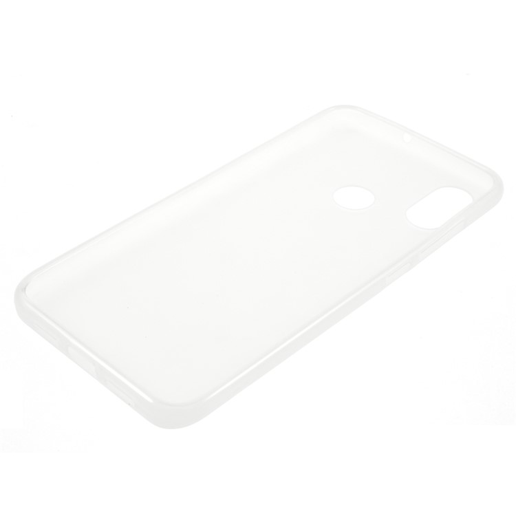Double-sided Matte TPU Gel Back Phone Case for Xiaomi Mi 8 (6.21-inch) - White-3