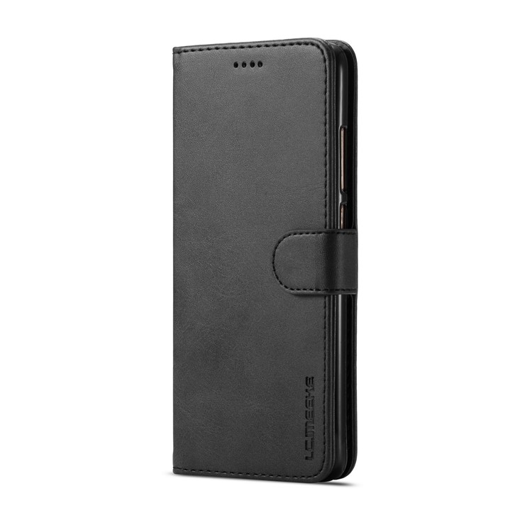 Lc. Étui de Protection en Cuir de Support de Portefeuille Imeeke Pour Xiaomi Redmi Note 5 Pro (double Caméra) / Redmi Note 5 (chine) - le Noir