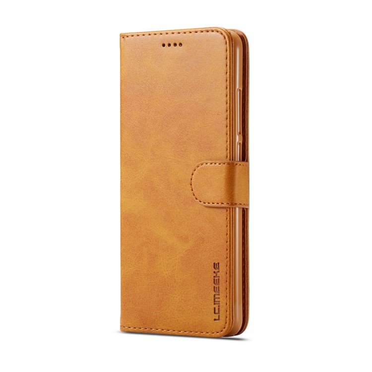 LC.IMEEKE Wallet Stand Leather Flip Cellphone Casing for Xiaomi Redmi Note 5 Pro (Dual Camera) / Redmi Note 5 (China) - Brown-2